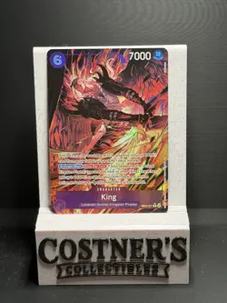 King (Alternate Art) EB04-031 One Piece The Azure Sea's Seven English - Image 1