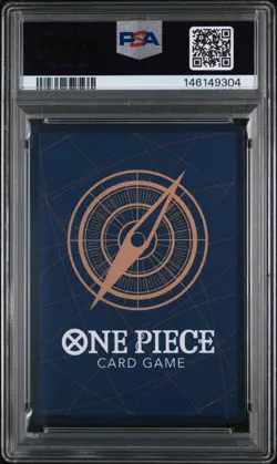 2025 ONE PIECE OP11-A FIST OF DIVINE SPEED ALTERNATE ART #080 GEAR TWO PSA 10 - Image 2