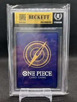 2025 One Piece OP11-058 Monkey D Luffy Treasure Rare (TR) BGS 9.5 GEM MINT - Image 2