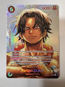 Portgas D. Ace ST15-005 SP Alt Art One Piece TCG - Image 1