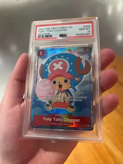 2024 One Piece PRB01-Premium Booster ST01-006 Tony Chopper Full Art PSA 10 - Image 1