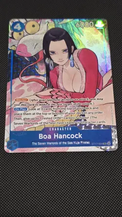 One Piece TCG Boa Hancock ST17-004 SR Foil Promo Illus. Box Vol. 1 BC0325 - Image 1
