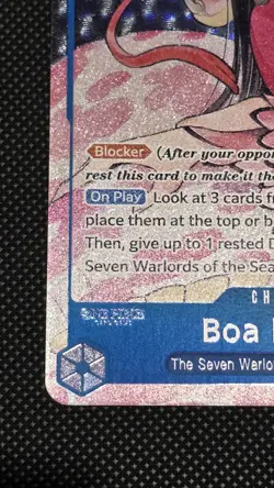 One Piece TCG Boa Hancock ST17-004 SR Foil Promo Illus. Box Vol. 1 BC0325 - Image 4