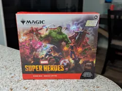 Heroes United Marvel Super Heroes Scene Box New Magic The Gathering MTG - Image 1