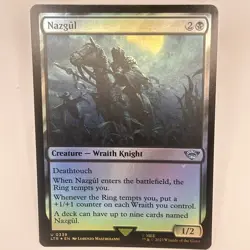 Nazgul (0339) 2023 Universes Beyond: LOTR: Tales of Middle-earth NM U Foil - Image 1