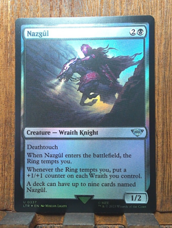 MTG✨ Nazgul (FOIL) Universes Beyond: The Lord of the Rings❤ NEAR MINT - Image 1