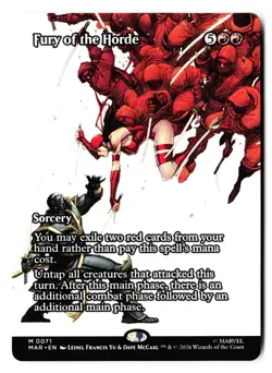 Fury of the Horde (Borderless) 71 MAR Magic: The Gathering - Image 1