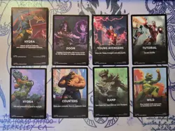 40 MTG Marvel Super Heroes Jumpstart (MSC/MSH) Theme Cards LOT - Image 1