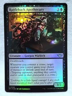 Rattleback Apothecary 0100 Foil Uncommon Outlaws of Thunder Junction - Image 1