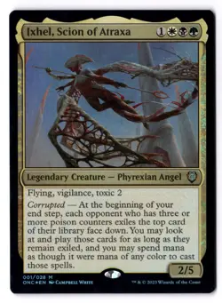 Ixhel Scion Of Atraxa NM* FOIL Commander Phyrexia All Will Be One 001-UnltdCards - Image 1