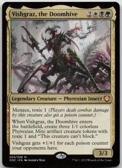 Vishgraz, the Doomhive Commander: Phyrexia: All Will Be One 4 NM M - Image 1