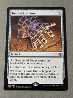 Gauntlet of Power - Time Spiral Remastered MTG Non Foil UNPLAYED NM - Image 1