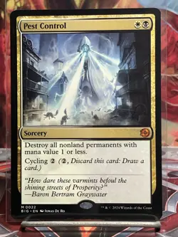 Pest Control (Non-foil) Outlaws of Thunder Junction: the Big Score 0022 M MTG - Image 1