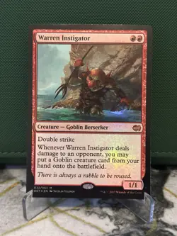 Warren Instigator Duel Decks: Merfolk vs. Goblins Foil - Image 1