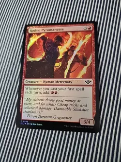 Rodeo Pyromancers Outlaws of Thunder Junction Foil NM - Image 1