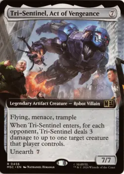 Tri-Sentinel, Act of Vengeance (Extended Art) 456 MSC: Marvel Super Heroes NM - Image 1
