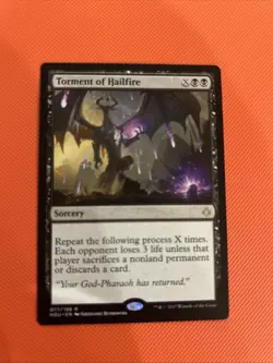 Torment of Hailfire Hour of Devastation Rare Magic: The Gathering NM/M - Image 1