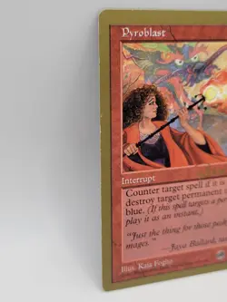 Pyroblast 1997 World Championship Seattle Gold Border LP MTG - Image 5