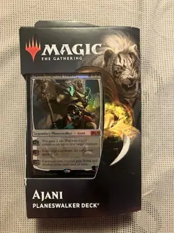 Magic the Gathering Core Set 2020 Planeswalker Deck Ajani - Image 1