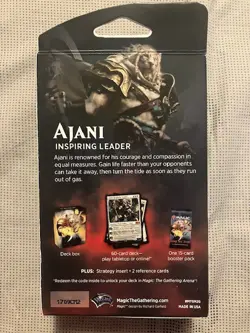 Magic the Gathering Core Set 2020 Planeswalker Deck Ajani - Image 2
