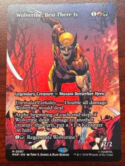 Wolverine, Best There Is (Borderless) 97 Marvel Universe Eternal-Legal NM/M - Image 1