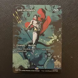 Magic: The Gathering Lord of Atlantis Rare Regular Full Art Eng 0056 Marvel - Image 1