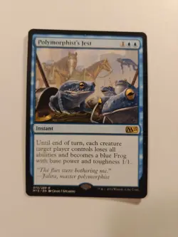 MTG - Polymorphist's Jest - Magic 2015 - NM, English Magic Fast Ship - Image 1