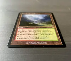 Wooded Foothills (Retro Frame) 441 Modern Horizons 3 Magic: The Gathering NM - Image 5