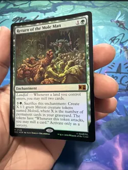 Return of the Mole Man Commander: Marvel Super Heroes Foil - Image 3