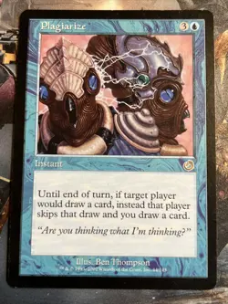1x Plagiarize Torment LP MTG Magic the Gathering x1 MKE - Image 1