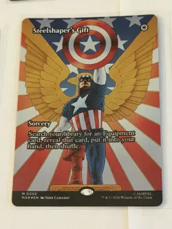 Steelshaper's Gift Borderless Marvel Universe Foil 50 - Image 1