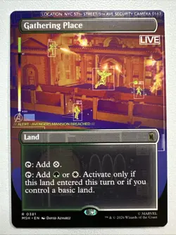 Gathering Place (Borderless) Marvel Super Heroes Regular - Image 1
