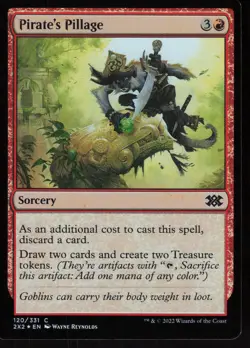 Pirate's Pillage C Double Masters 2022 120 NM Foil - Image 1