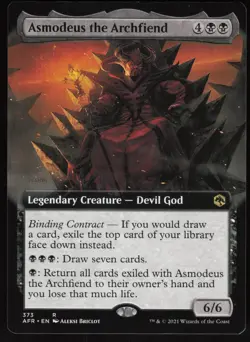 Asmodeus the Archfiend (Extended Art) R Adventures in the Forgotten Realms 373 N - Image 1