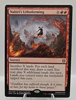 Nahiri's Lithoforming MTG Zendikar Rising Regular - Image 1