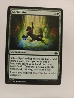 MTG - Spelunking - LCI 0213 - Lost Caverns of Ixalan - Magic the Gathering - Image 1
