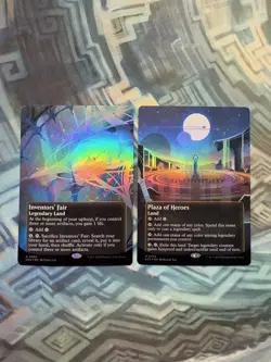 Foil Plaza of Heroes & Inventors’ Fair EoE -Both Damaged Please See All Photos- - Image 1