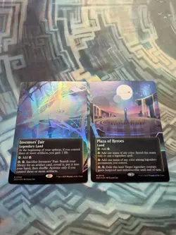 Foil Plaza of Heroes & Inventors’ Fair EoE -Both Damaged Please See All Photos- - Image 2