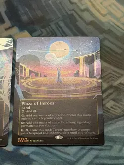 Foil Plaza of Heroes & Inventors’ Fair EoE -Both Damaged Please See All Photos- - Image 5
