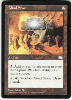 Mind Stone Common Weatherlight Magic: The Gathering Lightly Played - Image 1