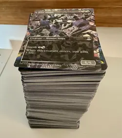 367x Mixed Bulk Lot - Magic MTG Ninja Turtles TMT Bulk Pack Fresh - Image 1