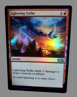 Magic The Gathering: MTG Lightning Strike M15 Foil Core Set 155/269 NP NM-MT! - Image 1