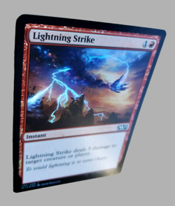 Magic The Gathering: MTG Lightning Strike M15 Foil Core Set 155/269 NP NM-MT! - Image 3