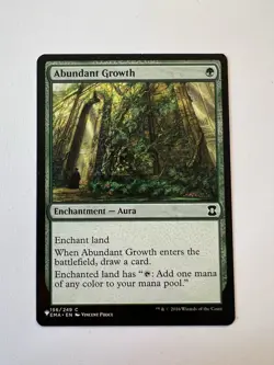 Abundant Growth - MTG The List: Eternal Masters - NM - Image 1