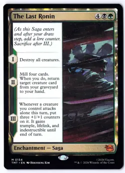 The Last Ronin TMT 0154 Magic: The Gathering Mythic NM - Image 1