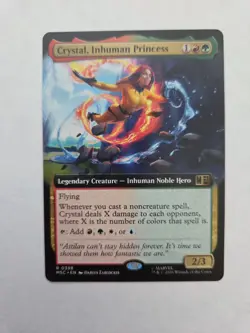 Crystal, Inhuman Princess (Extended Art) Commander: Marvel Super Heroes Regular - Image 1