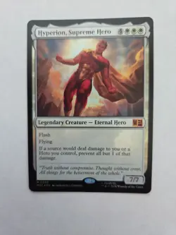 Hyperion Supreme Hero NM Marvel MSC Jumpstart MTG Magic - Image 1