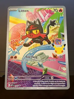 Litten 044 MEP Promo NM Pokemon - Image 1