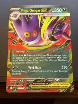 Mega Gengar EX 125/217 Ascended Heroes Pokemon TCG - Image 1