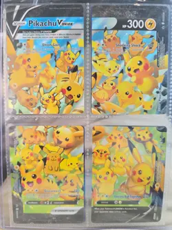 Pikachu V-Union SWSH139-142 Pokemon Celebrations Promo 4 Card Set Mint Near Mint - Image 1